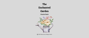 The Enchanted Garden Oracle Deck 2.75"x4.75" logo