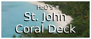 H20's St. John Coral Deck logo