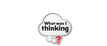 What was I thinking? logo