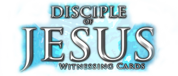 Disciple of Jesus Witnessing Cards logo