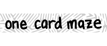 One Card Maze logo