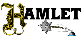 Hamlet: The Unofficial and Mostly Unrelated Card Game logo