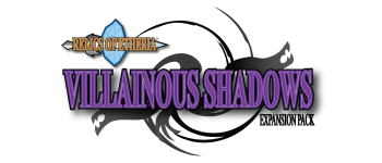 Relics of Etheria: Villainous Shadows Expansion Pack logo