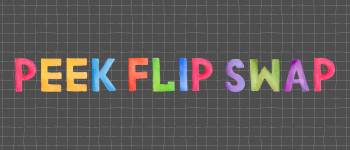 Peek, Flip, Swap logo