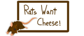 Rats Want Cheese! Dice Game logo