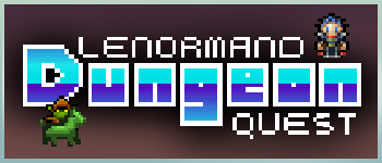Lenormand Dungeon Quest logo