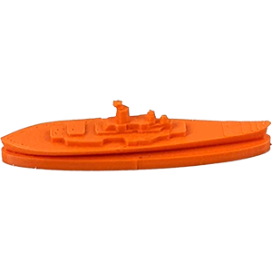 Ship, Modern, Battleship, Orange Thumbnail