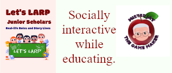 Let's LARP: Junior Scholars logo