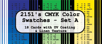2151's CMYK Color Swatches-Set A-UV-LIN logo