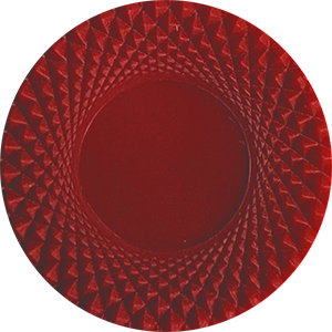 Poker Chip, 19mm, Fancy, Red Thumbnail