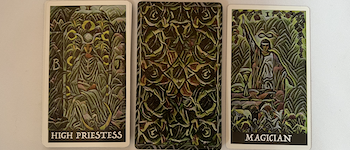 Lizzy Love Green Mountain Tarot logo