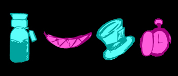 Alice in Wonderland Playing Cards logo