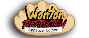 Wonton Destruction: Appetizer Edition logo