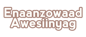 Enaanzowaad Awesiinyag Matching Game logo