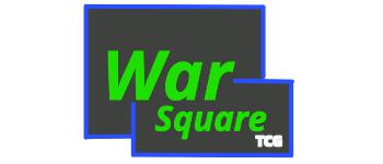 War Square Playing Card Deck PCD1 logo