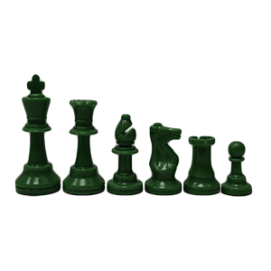 Chess Set, Half, Green Thumbnail