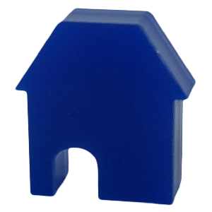 Building, Small, Side Door, Blue Thumbnail