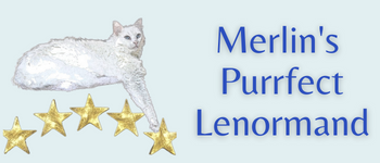 Merlin's Purrfect Lenormand logo