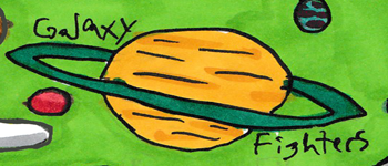 Galaxy Fighters Set 3 Boler Deck logo