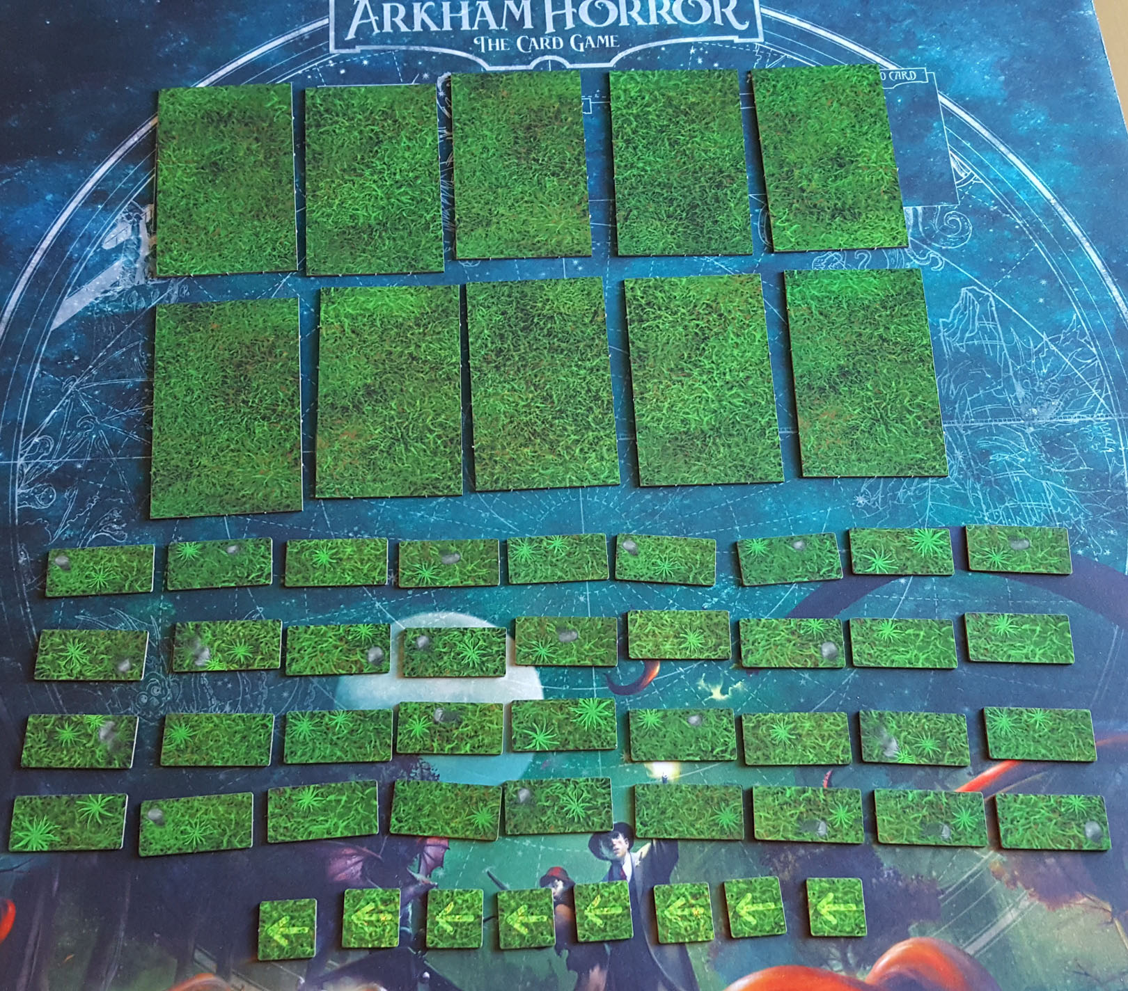 Arkham Horror LCG Path Marker Set 1 - Grass and Wood