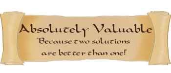 Absolutely Valuable logo