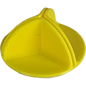 Card Connector, 120-degree, Yellow Thumbnail