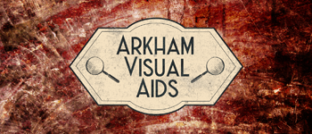 Arkham Horror LCG Visual Aids - Investigator Mat logo