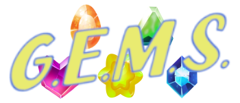 G.E.M.S. - Grab Every Magic Stone logo