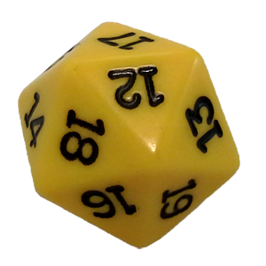 D20, Yellow Thumbnail