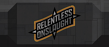 Relentless Onslaught: The Crow logo