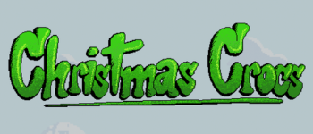 Christmas Crocs  logo
