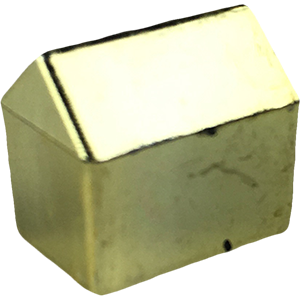 House, Acrylic, Opaque, Gold Thumbnail