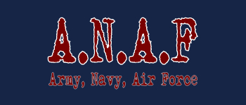 A.N.A.F. Army, Navy, Air Force logo