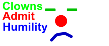 Clowns Admit Humility logo