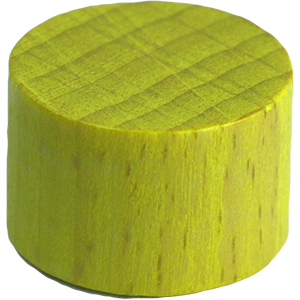 Disc, 16mm x 8mm, Yellow Thumbnail