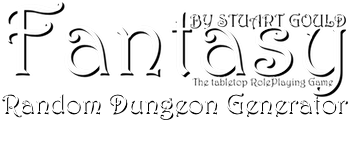 Fantasy: The Tabletop RolePlaying Game - Random Dungeon Gen logo