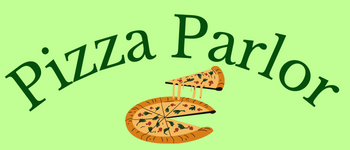 Pizza Parlor-bargain version logo