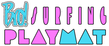 Bro! Surfing Playmat logo