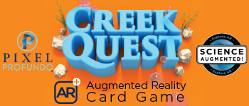 AR Creek Quest a Science Augmented! Card Game logo
