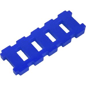 Acrylic Train Track, Blue Thumbnail