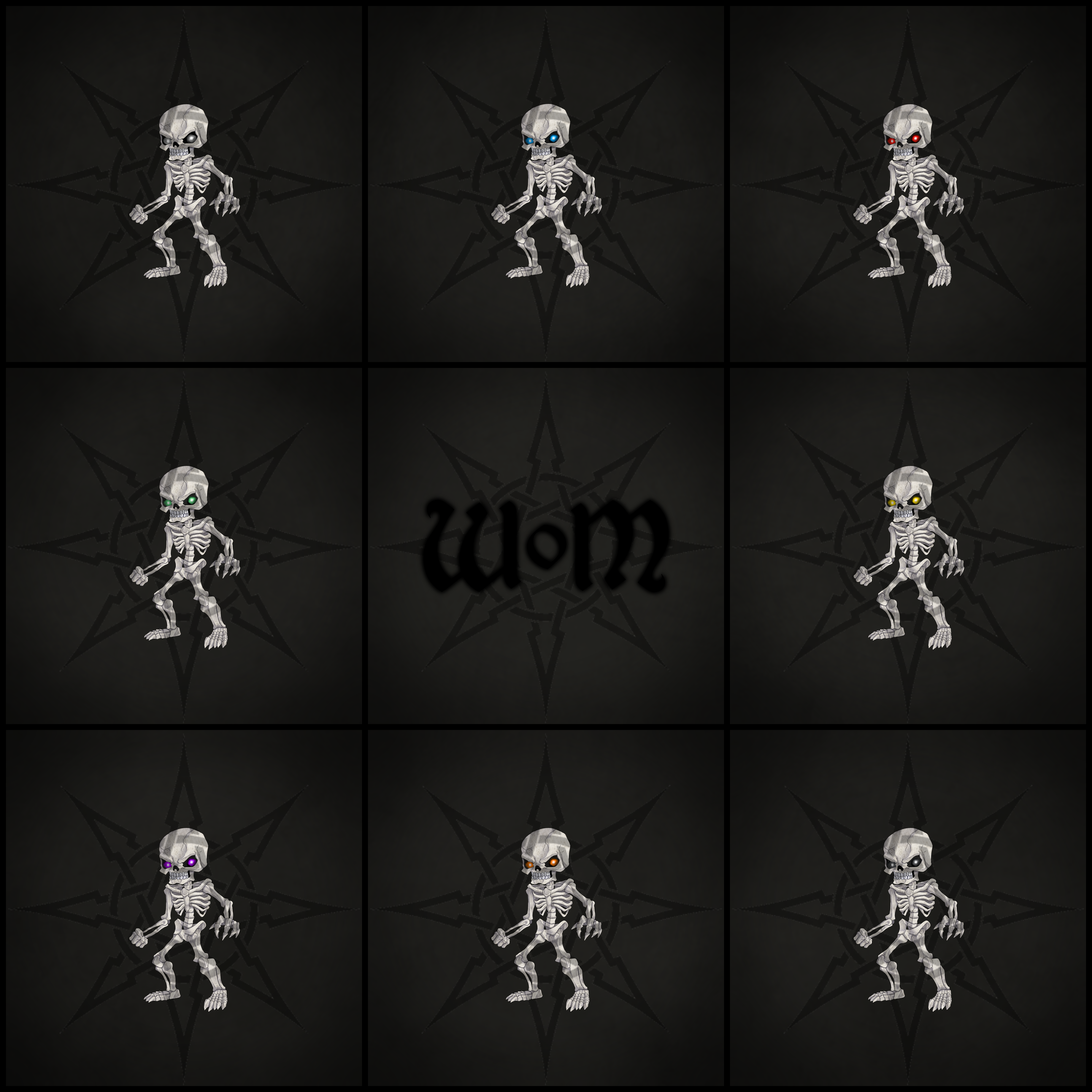 Monster / Skeleton (All Colors & Variants & Classes)