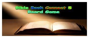 Bible Book Connect 5 Board Game logo