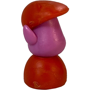 Flat Cap, Red, Purple Thumbnail