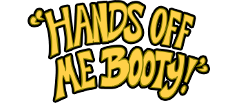 Hands Off Me Booty logo