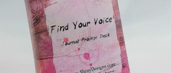 Journal Prompt Deck Collage Style logo