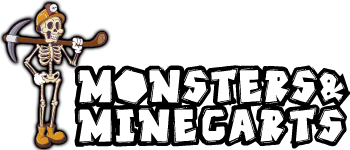 Monsters and Minecarts logo