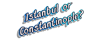 Istanbul or Constantinople? logo