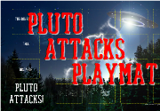 Pluto Attacks Playmat advertisement
