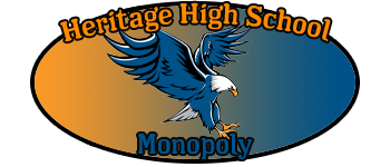 Heritage High School Monopoly logo