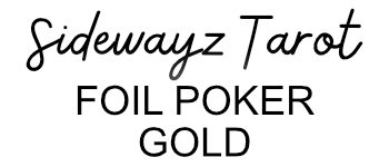 Sidewayz Tarot - Poker Gold logo